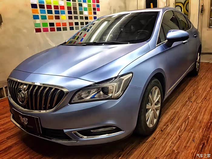 威朗贴改色膜电光青雾蓝