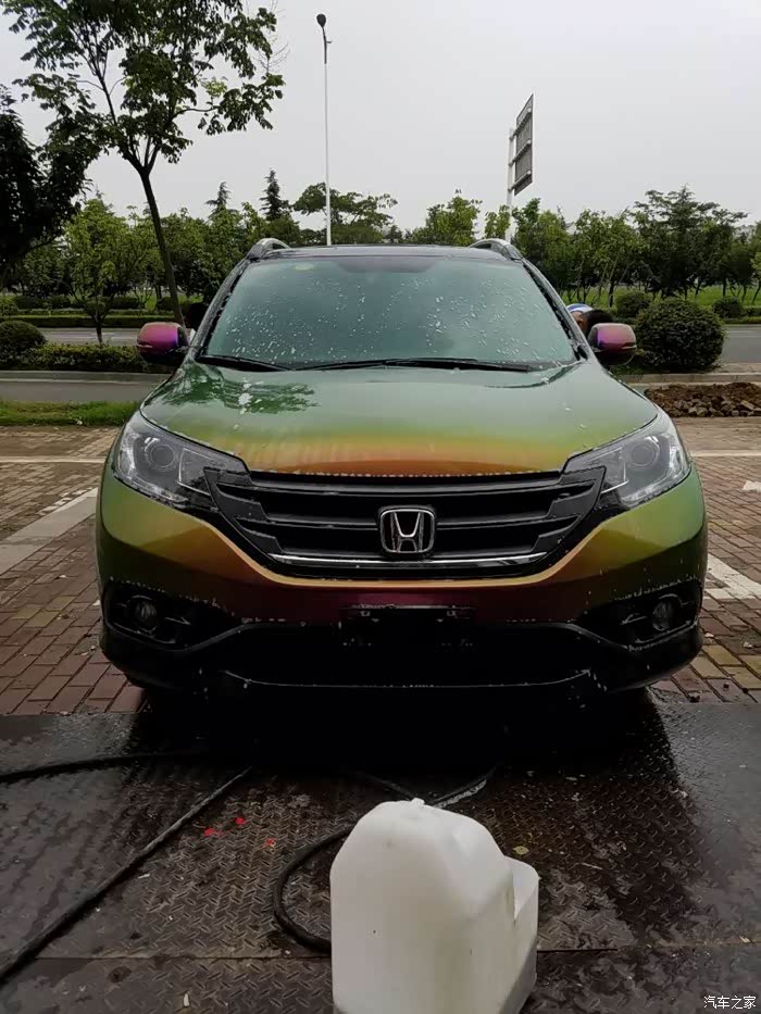 论坛首台crv超级变色龙改色作业有更新