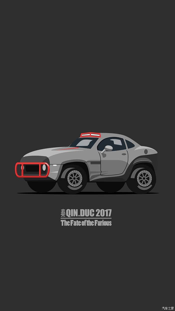 小秦老师提前绘制未上映的速度与激情8头像壁纸【你说我画番外】