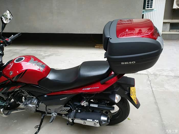 gw250炫动黑红加夏德尾箱伙伴们看好看吗