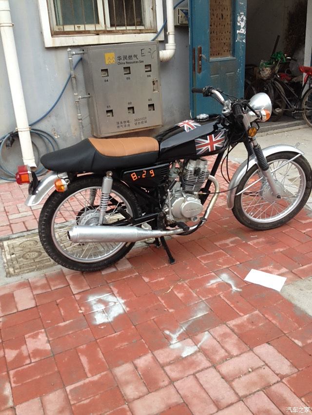 浙江幸福摩托车踏板125图片