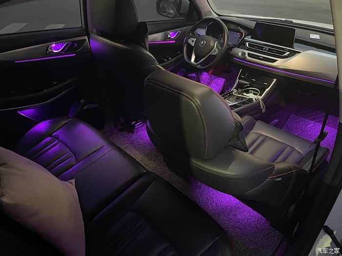 长安cs75中山氛围灯升级