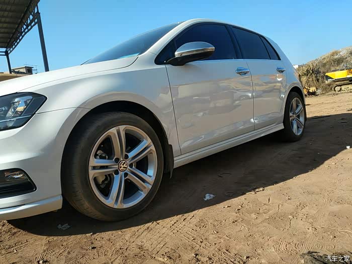 高尔夫7改尚酷rline轮毂