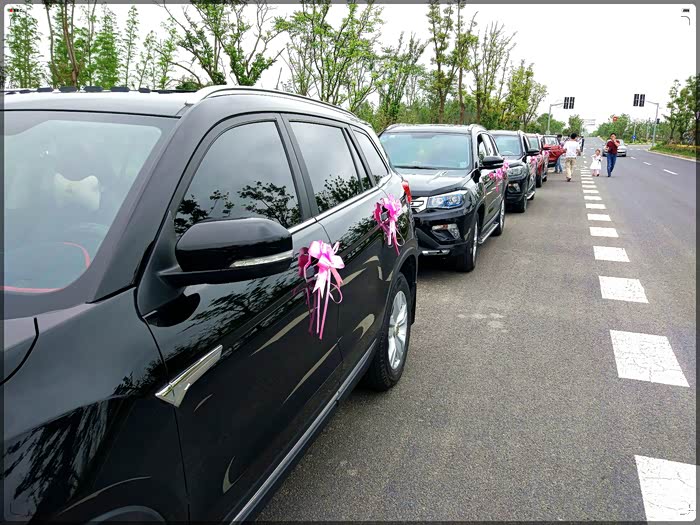 黑车咋花就是明显突出了效果