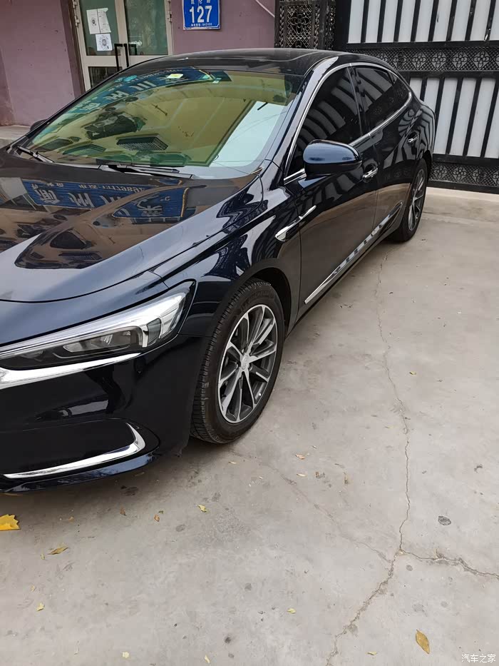 【图】准备提车,御瓷青跟黑色怎么选,有没有对比图_君越论坛_汽车之家