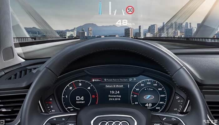 【图】老树新枝,给老q5戴了副ar眼镜 —— q5自行加装hud体验_奥迪q5