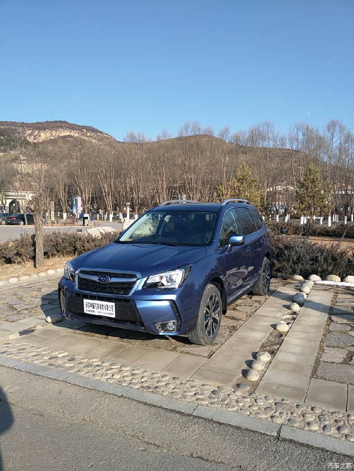 冬日风情斯巴鲁森林人开车一月心得