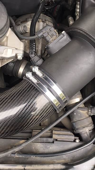 diy改装dinan进气分享.