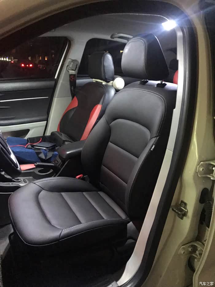 绅宝d50改装帝豪gs座椅!