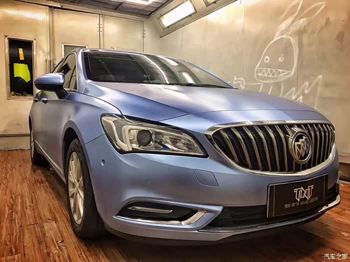 威朗贴改色膜电光青雾蓝