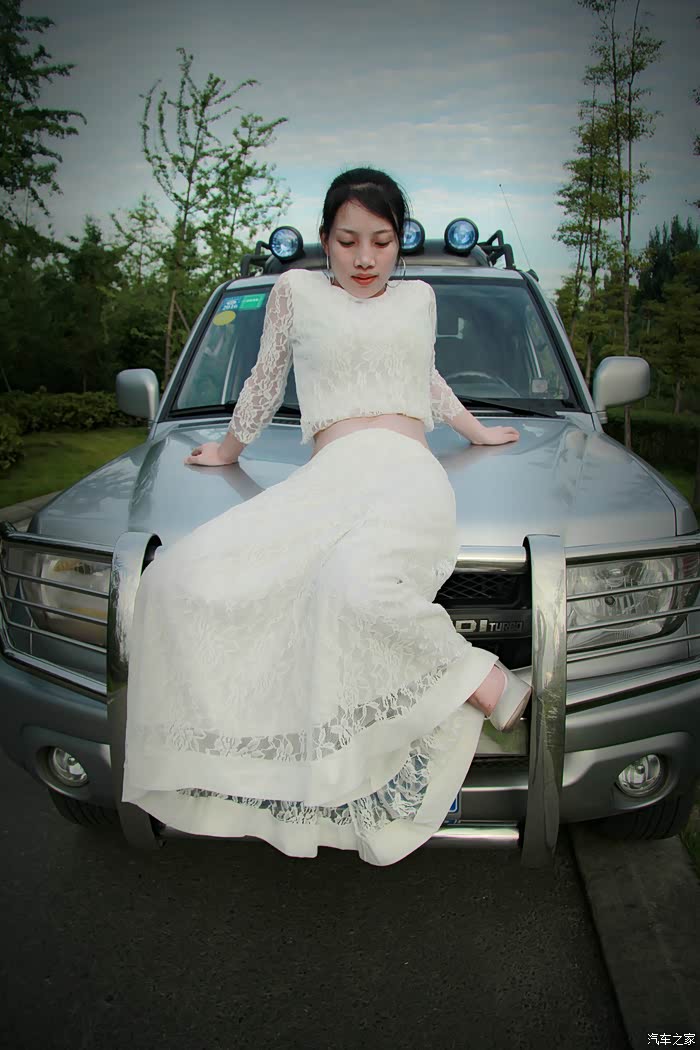 媳妇儿当车模记录老婆精彩瞬间