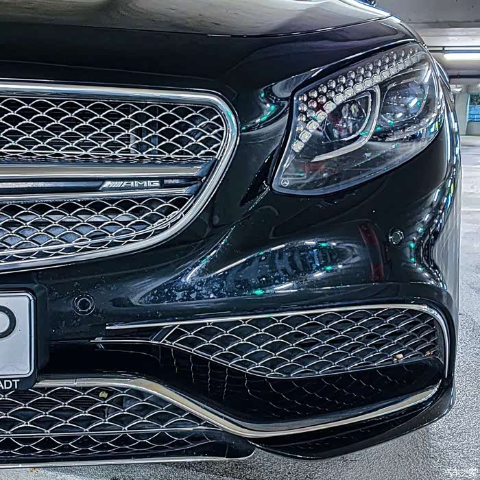 这灯组很不错 mercedes amg s65 v12