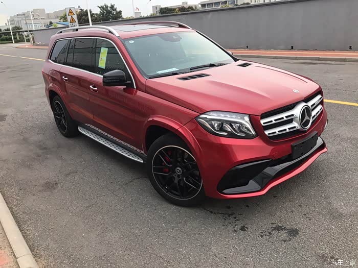 美规红色gls450全国首改最认真的一次提车作业
