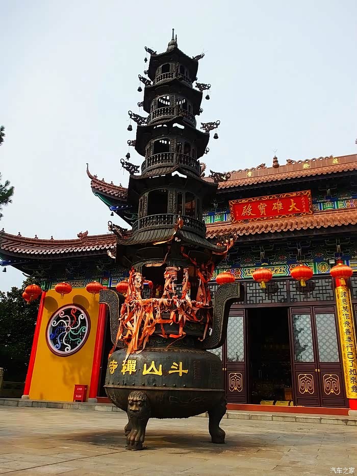 无锡长安cs35车友会自驾游斗山禅寺