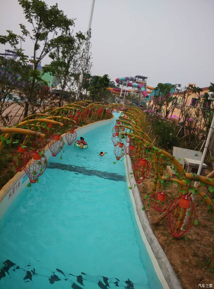 长安安吉乐翻天水上乐园自驾游记