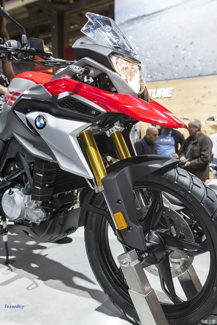 【图】eicma 速报 - 2017款 bmw g310 gs 迷你级拉力车_摩托车论坛
