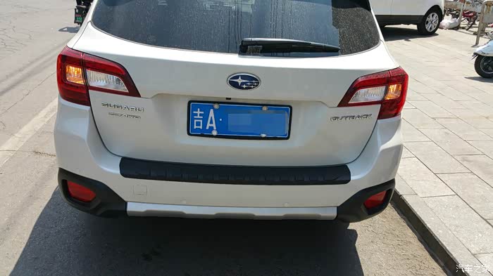 【图】给虎子加后护板sti原厂标,画龙点睛_傲虎论坛_汽车之家论坛