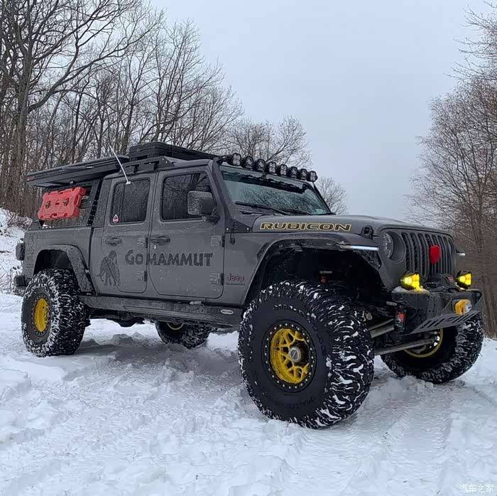 角斗士皮卡改装尾箱满满的感觉真是不错