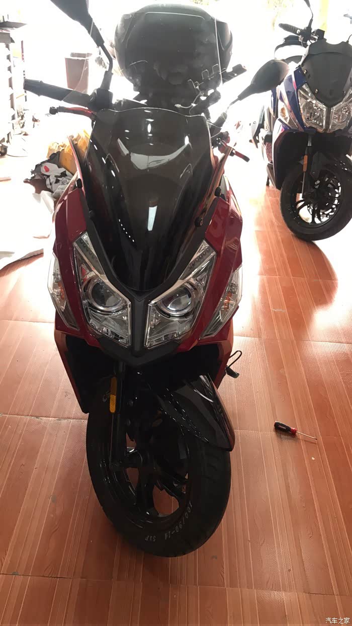 三阳巡弋abs180cc踏板车试驾报告全网首发