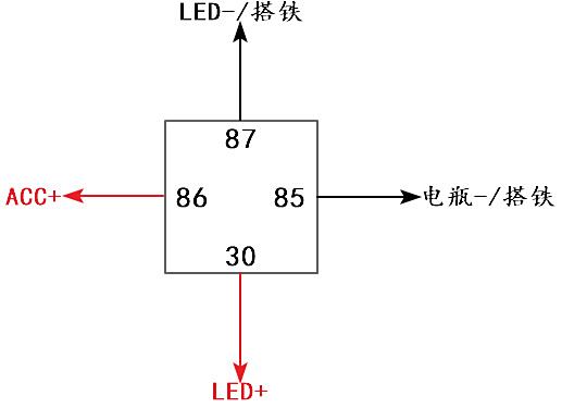 5v继电器接线图5脚图片