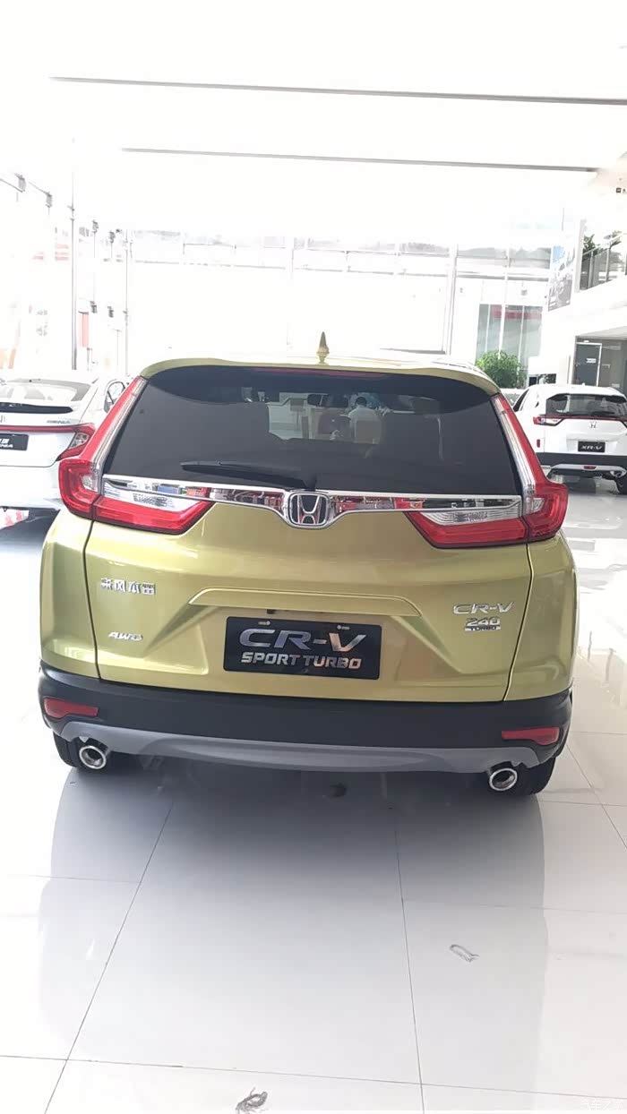 17款crv实拍总算见到实车了