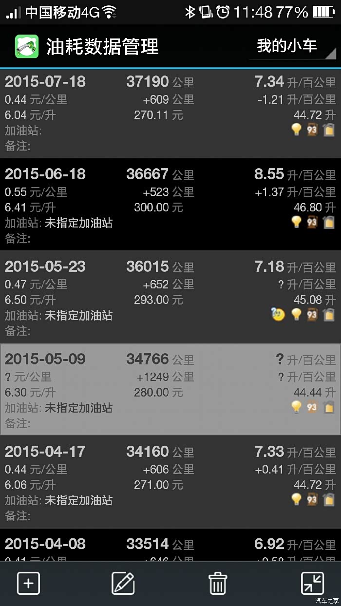 近4000公里又来晒油耗了我是24l不喜勿喷