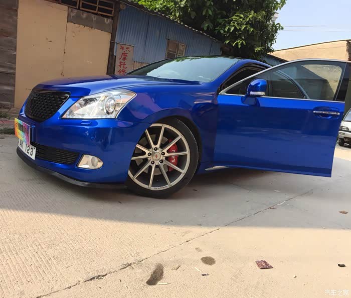 13代皇冠改色极光蓝