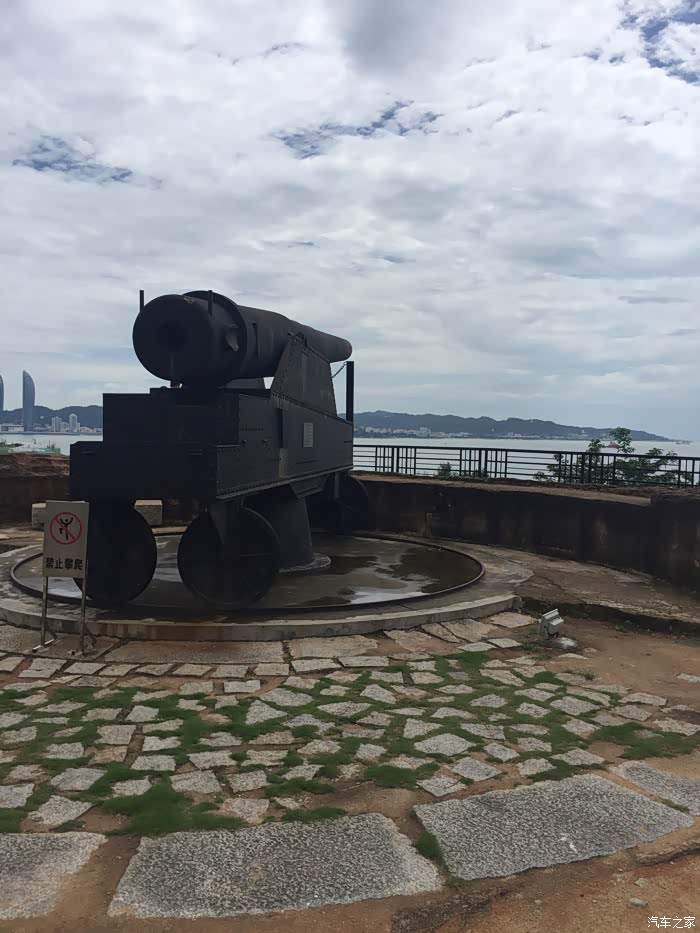 雨过天晴,游清朝海防(南炮台)