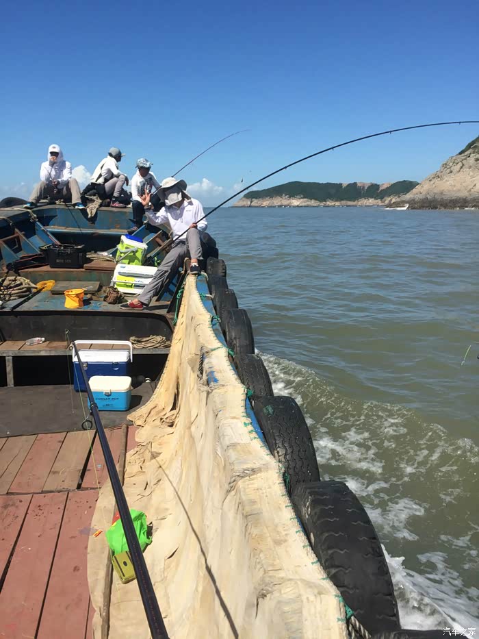 昆山cs75官方车友会003魅力衢山岛之海钓行