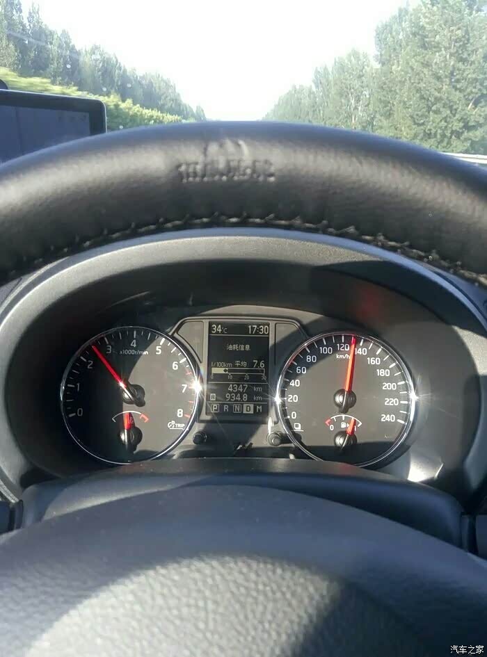 【图】转速表6500转_东风风度mx6论坛_汽车之家论坛