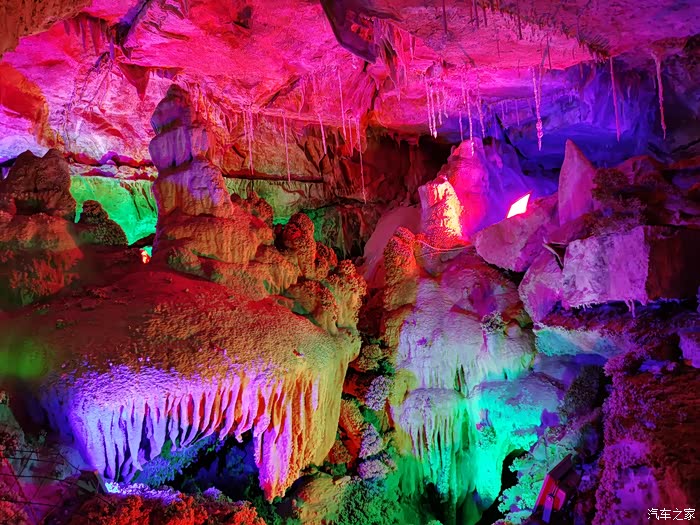 清明节小长假第二天带家人沂源鲁山溶洞群自驾游