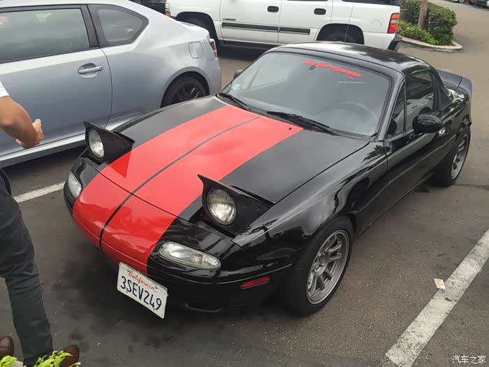 【图】最新款 跳灯miata入手,生日礼物大玩具_马自达mx-5论坛_汽车之