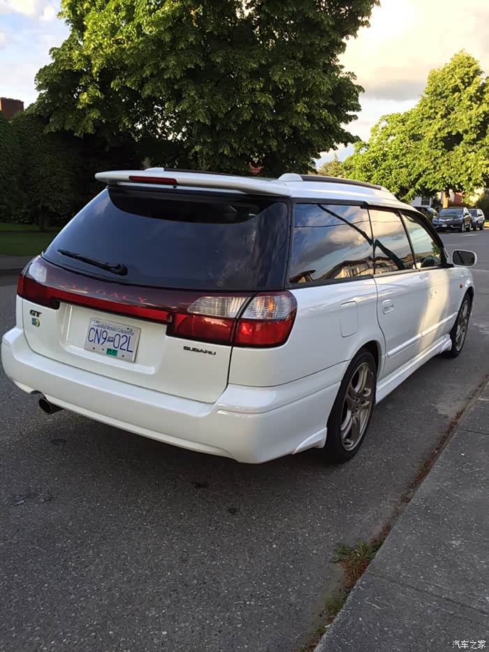 经典老车之2010款右舵斯巴鲁力狮gtspecb