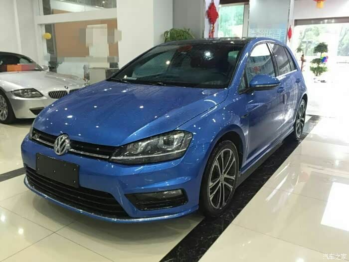 想换车 有谁见过蓝色的高尔夫rlline吗