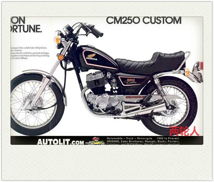 本田rebel250500登场