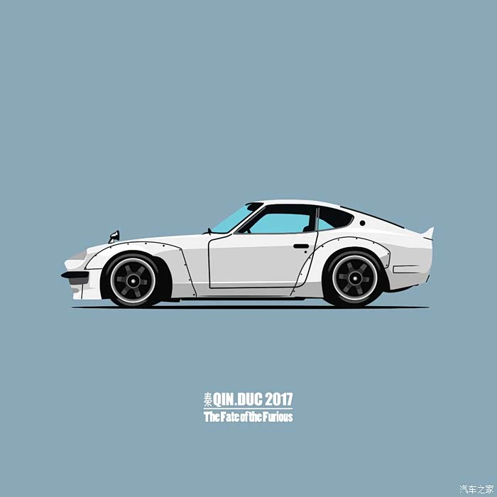 小秦老师提前绘制未上映的速度与激情8头像壁纸【你说我画番外】