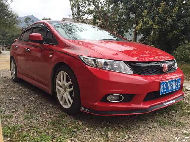 准备换车本田cl7原装轮毂换原厂轮毂