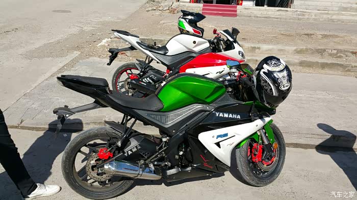 新感觉300提车体验(鼓手帮朋友骑行多图)