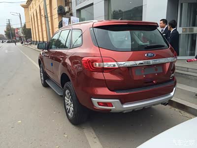 【新车作业】送给老婆的礼物 福特撼路者红色豪华四驱-多图求精!