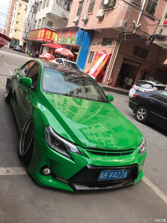 怪你过分美丽绿色锐志再次回归