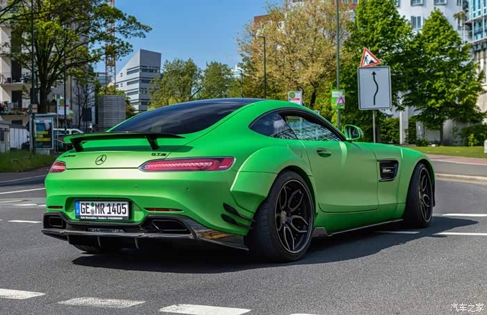 【图】哑光绿梅赛德斯amg gt s prior_奔驰amg论坛_汽车之家论坛