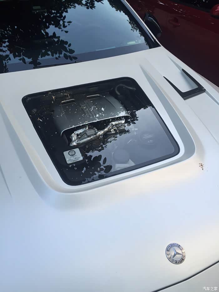 【图】活捉一只野生c63s,透明机盖_奔驰amg论坛_汽车之家论坛