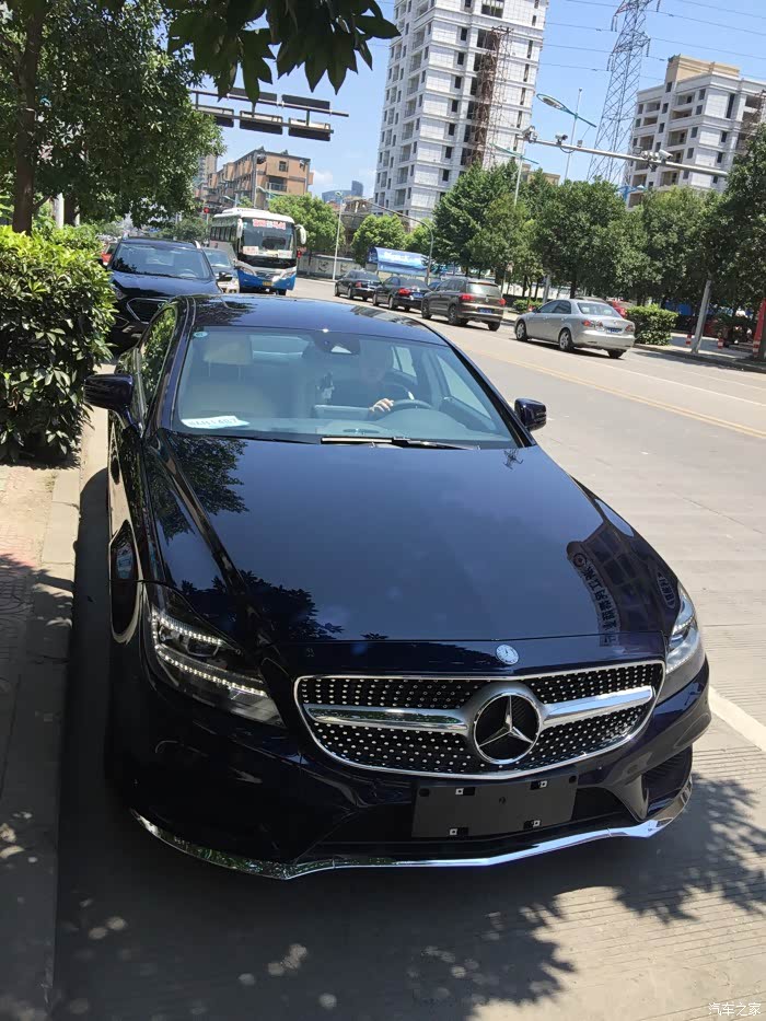 【图】终于提车了,先放几张再说_奔驰cls论坛_汽车之家论坛