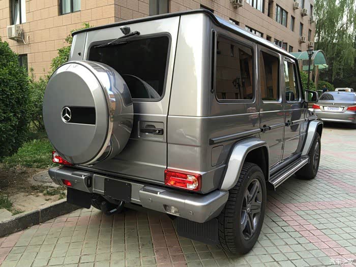 【图】g500银色车子很酷_奔驰g级论坛_汽车之家论坛