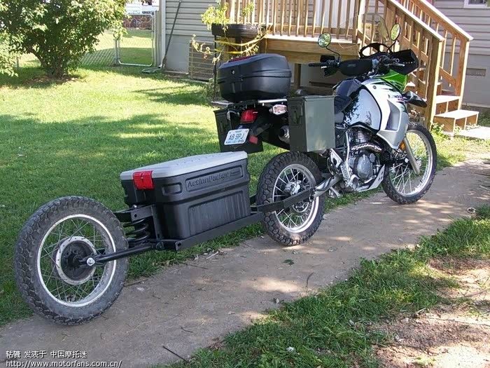 【图】完全就是玩,自制摩托后拖斗!_摩托车论坛_汽车之家论坛