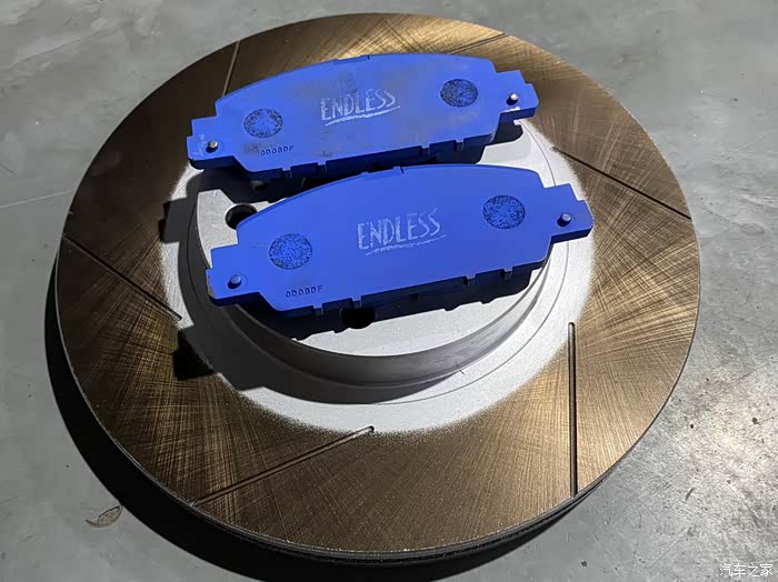 思域原装刹车升级endlessmx72刹车片dixcelfs热处理碟