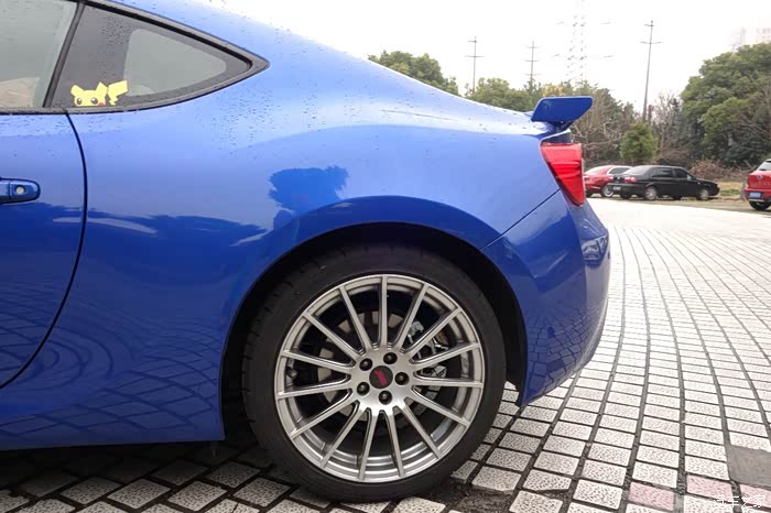 brz 18寸 sti 轮毂   dunlop dz102 225/40r18