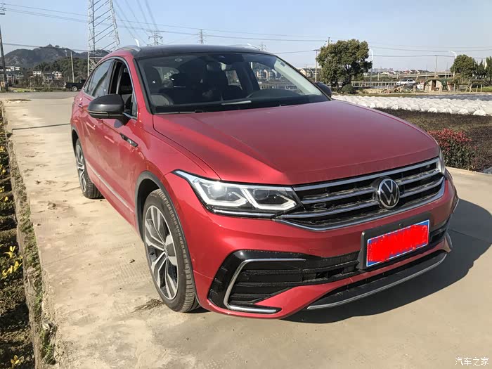 中年少女的执着-圆梦红色轿跑suv途观x