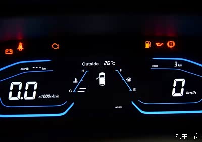 仪表盘都是七寸电子屏?感觉挺有科技范儿