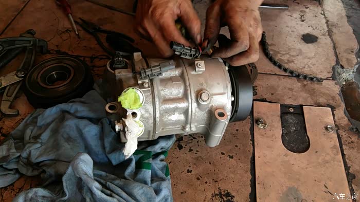 迈锐宝空调压缩机维修手记